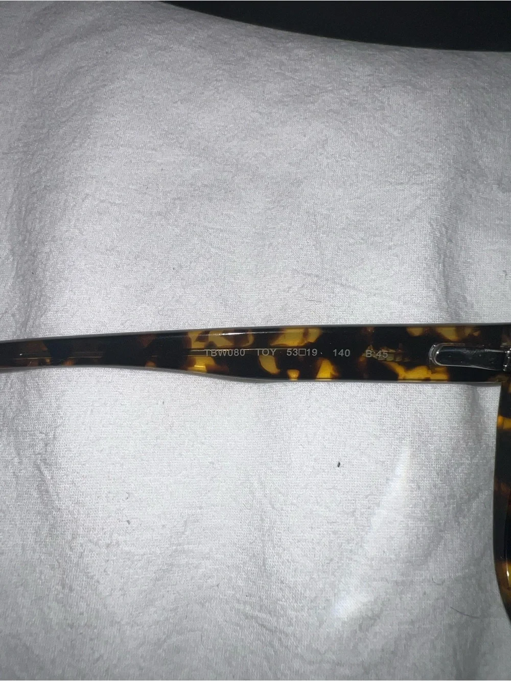 Ted Baker Tortoiseshell Cat-Eye Sunglasses with Dark Lenses